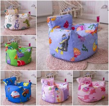 Children's Character Beanbag Kids Chair Seat Bedroom Play TV Room COVER ONLY TV Chair price
