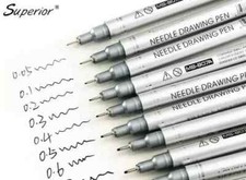 6pc/Set Fine Liner Pen Pigment Marker Waterproof Ink Drawing Ink Pen Sketch Pen Technical Drawing and Graphic Pen price