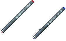 Artline Drawing System Acid Free Pens Blue or Red in Various Tip Sizes Technical Drawing and Graphic Pen price