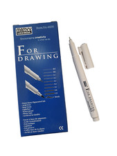 Fine Line Drawing Pens. Black Waterproof Lightfast Pigmented Ink. 0.2 03, & 1mm Technical Drawing and Graphic Pen price