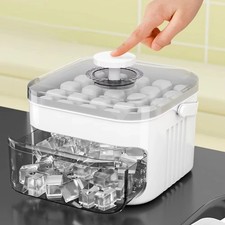 50-Cube Ice Maker with Easy Press Cap Double Layer Ice Cube Maker RefrigeratorUK Ice Makers price