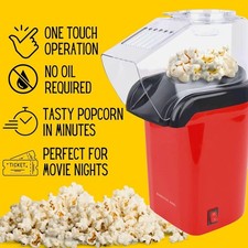 Fat Free Hot Air 800W Electric Popcorn Maker Machine (ONLY 2 PIN PLUG) Popcorn Machines price