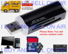 USB Memory Card Reader Adapter All In One for Micro SD MMC SDHC TF M2 MS Duo Card Readers price