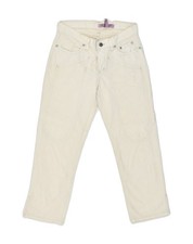 JECKERSON Mens Low Waist Capri Trousers W26 L23 Beige Cotton XH71 Men's Capri Trousers price