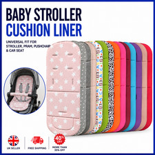 Universal Baby Stroller Cushion Pram Pushchair Car Seat Kids Liner Pad Mat UK Baby Car Seat price