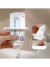 2PCS Toothpaste Dispenser Squeezer Wall Mount Holder Bathroom Organizer UK.. Toothpaste Holder price
