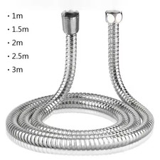 Shower Hose Stainless Steel Flexible Universal Long Pipe Chrome Bathroom Shower Hose price