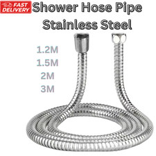 Stainless Steel Shower Hose 1.2M-3M Chrome Flexible Bathroom Bath Pipe Tube UK Shower Hose price