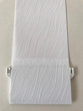 Vertical Blind Replacement slats 89mm(3.5") Wide - Made to Measure WAVE WHITE Vertical Blind price