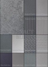GREY CUSTOM MADE VERTICAL BLIND REPLACEMENT  SLATS  LOUVRES 89mm (3.5 inch) WIDE Vertical Blind price