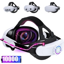 For Meta Oculus Quest 3/3s/Quest 2 VR Headset Elite Head Strap 10000mAh Battery VR Headset price