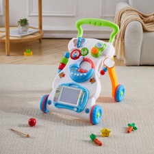 Multi in 1 Baby Walker First Steps Activity Bouncer Push Car Along Toddler Music Baby Walker price