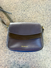 Vera Bradley Navy Women's Crossbody Bag Gold Logo Magnetic Flap Zip Pockets Women's Messenger Bag price
