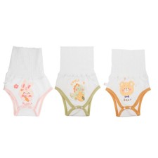 3pcs Baby Belly Band Protector Pants High Waist Cotton Toddler Belly Cover Baby Waist Protector price