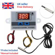 12/24V/110-220V 10A LED Temperature Controller Thermostat Switch Probe XH-W3001 Thermostat price