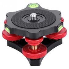 GB LP-64 Camera Tripod Head Leveling Base Mount Alloy Triple-wheels Load Tripod Heads price