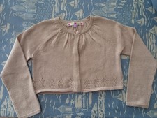 John Lewis girls gold sparkle bolero/cardigan, size 7, excellent used condition. Girls' Bolero price