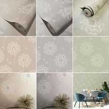 Holden Opus Allora Dandelion Wallpaper Floral Embossed Vinyl Fabric Effect Wallpaper price