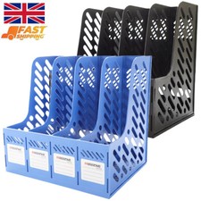 Desktop Magazine Holders Office File Shelf Desk Rack Plastic Desk Organiser 4in1 Office Magazine Rack price