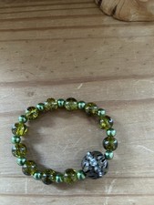 Stretch Bracelet With Green Beads Natural Stone Bracelets price