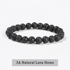 Natural Crystal Healing Chakra Gemstone Bead Bracelet Protection Gem Stone Natural Stone Bracelets price