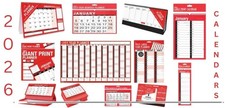 2026 Easy View Slim,Flip To View ,Large Print ,Large Planner,Desktop Calendar Calendar price
