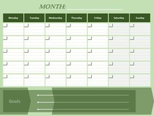 Monthly Calendar Office Planner - A3 / A4 Laminated - Fast & Free Delivery Calendar price