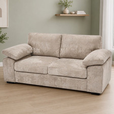 Amalfi Beige Kensington Fabric Sofa Set 3+2 3 Seater 2 Seater Footstool Sofa Set price