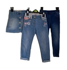 Girls Denim Bundle, Jeans, Jeggings And Skirt. 3-4 Years Girls' Jeans / Denim Skirt price