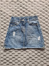 Matalan Denim Blue Jeans Skirt Age 7 Girls' Jeans / Denim Skirt price