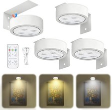 Picture Lights for Wall – 3 PCS Rechargeable Wall Lights, LED Art Display Lam LED Wall Art price