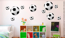 20x Football Balls Stickers Sport Children Decals for Wall Child Room Decoration Baby Room Wall Decor price