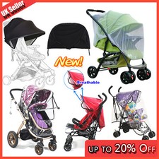 Stroller Pushchair Pram Fly Insect Net Mesh Rain Sun Buggy Cover for Baby Infant Pushchair-Pram Rain Cover price
