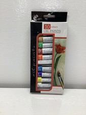 Chiltern Arts Oil Paints Pack of Ten Tubes New Oil Paint price