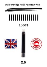 Premium 15 Black Ink Cartridges Fountain Pen Pen Cartridge & Ink price