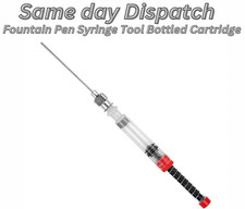 Fountain Pen Syringe Tool Bottled Cartridge Syringe Ink Cartridge Filler UK Pen Cartridge & Ink price