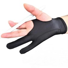 1PC Artist Drawing Glove for Any Graphics Drawing Table 2-finger Anti-Fouling Drawing Table price