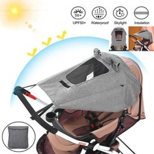 Baby Stroller Sun Shade Canopy For Pushchair Pram Buggy Hood Parasol Cover Pushchair-Pram Umbrella price
