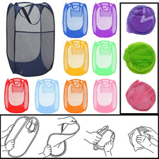 1 -3X Laundry Bag Pop-Up Washing Foldable Laundry Basket Bag Mesh Hamper Storage Baby Laundry Bag price