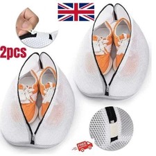 2pcs Mesh Laundry Bag For Trainers Shoes Boot with Zips for Washing Machines Baby Laundry Bag price