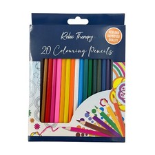 20 Colouring Pencils Professional Artist Colour Therapy Quality Relaxing assort Coloured Pencils price