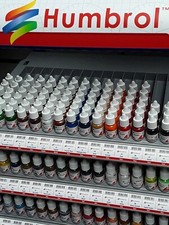 Humbrol Acrylic Paints Dropper Bottles Gloss Satin Matt Metallic 14mls Airfix Pastel Paint price