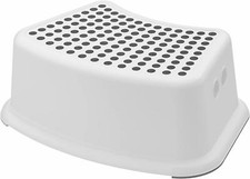 TODDLER FOOT STEP STOOL NON SLIP TOILET POTTY TRAINING CHILD KIDS WHITE GREY UK Baby Step Stool price