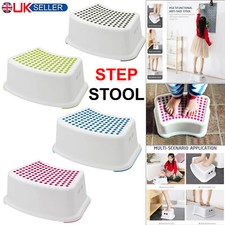 Children's Foot Step Stool Anti Slip Grip Toilet Potty Training Bathroom Strong Baby Step Stool price