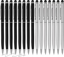 Universal Touch Screen Stylus Rubber Tip Ball Pen For Mobile Phone Black Silver Mobile Phone Screen price