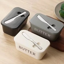 Butter Dish Box Storage Tray Container Sealed Storage Box Cheese Dish With Lid Dishes price