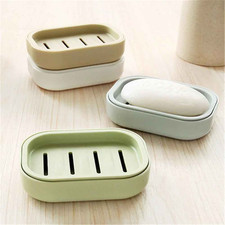 Simple Soap Dish, Drain Soap Tray, Plastic Rectangular Soap Holder Dishes price