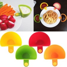 4pcs Plastic Salad and Sauce Dishes with Clip for Kitchen and Dining Use Dishes price