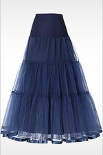 Navy Blue Tulle Underskirt for Women Petticoat price