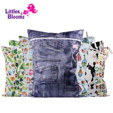 Washable Reusable Cloth Nappy Wet Bag / Waterproof Swim Sport Travel Carry bag Baby Wet Bag price